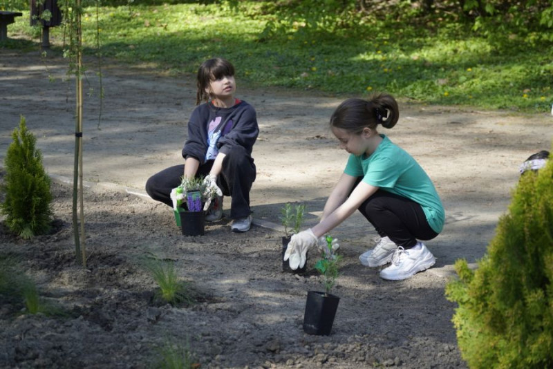 Park im. kpt. Franciszka Stala zmienia się nie do poznania